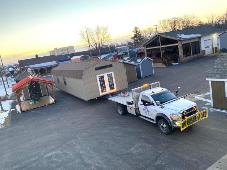 Shed Movers Near Me Mid Valley Structures Michigan